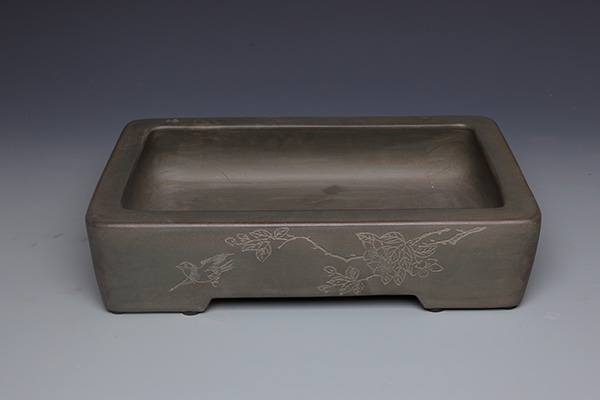  内缘切脚长方（墨绿泥）(图2)