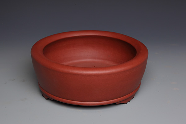 内缘下钮圆盆（紫泥）(图2)