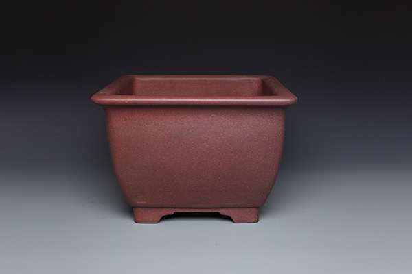 四方盆（紫泥）(图1)