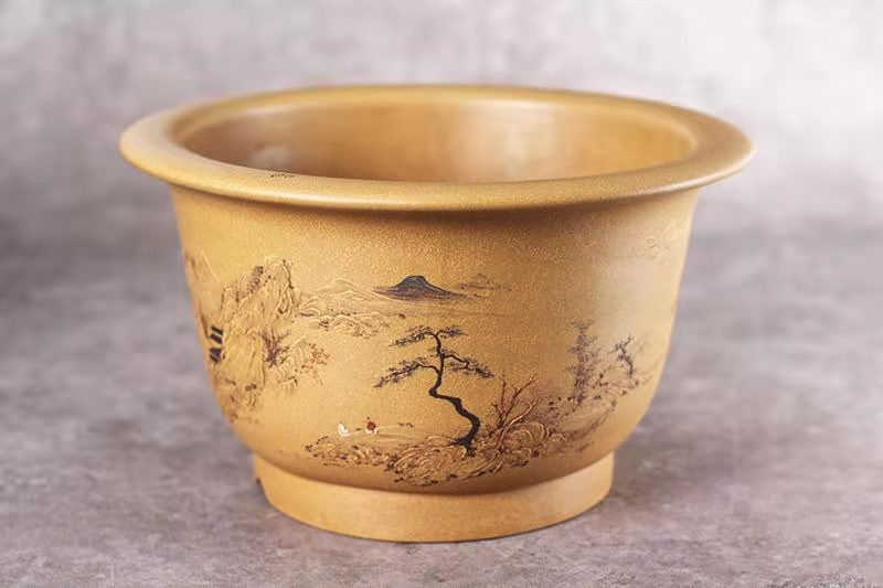 玉缘口金钟(黄龙山黄金段泥)(图1) 玉缘口金钟(黄龙山黄金段泥)(图1)
