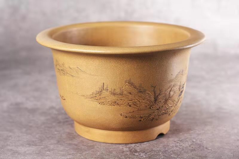玉缘口金钟(黄龙山黄金段泥)(图2) 玉缘口金钟(黄龙山黄金段泥)(图2)