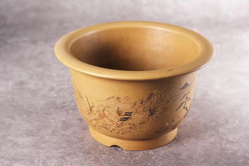 玉缘口金钟(黄龙山黄金段泥)(图3) 玉缘口金钟(黄龙山黄金段泥)(图3)
