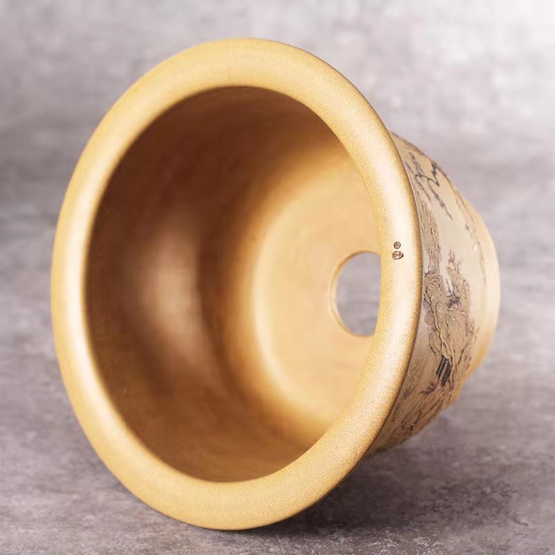 玉缘口金钟(黄龙山黄金段泥)(图5) 玉缘口金钟(黄龙山黄金段泥)(图5)