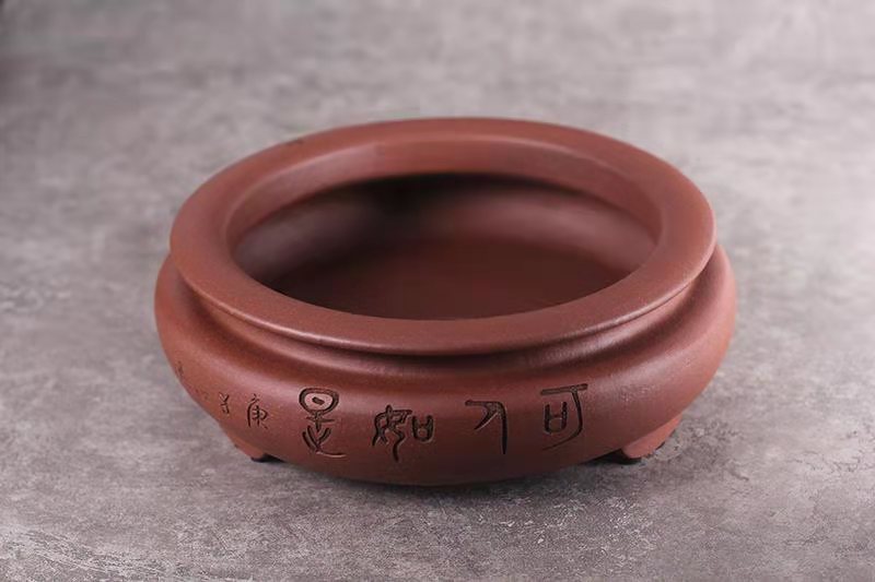 束口圆盆(黄龙山底槽清)(图1) 束口圆盆(黄龙山底槽清)(图1)