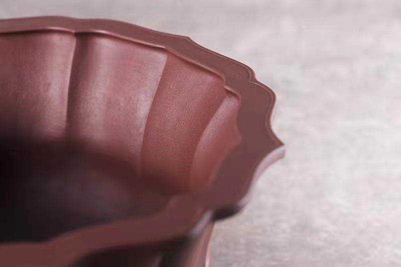 菱花(枣红泥)(图3)